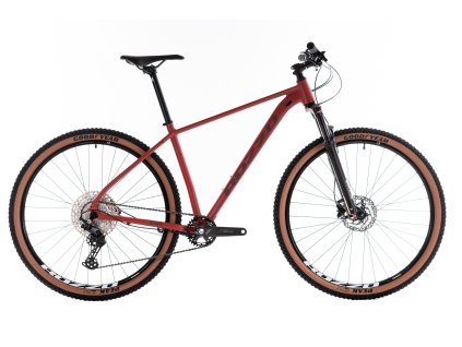 Horské kolo ROZZO BASE 50 29" 2025 - mahagon červená/bř (Velikost rámu 17")