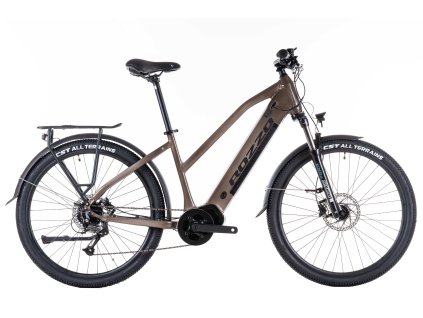 Horské elektrokolo ROZZO CORAL 780 27.5" 2025 - svěle hnědá (Velikost rámu 18")
