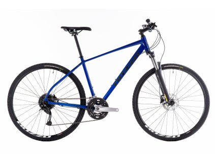 Trekkingové kolo ROZZO GRIT 80 28" 2025 - modrá/černá (Velikost rámu 17")