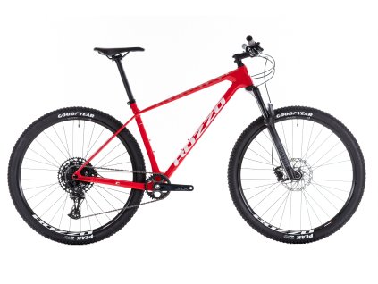 Horské kolo ROZZO PEAK 15 29" 2026 - červená/bílá (Velikost rámu 17")