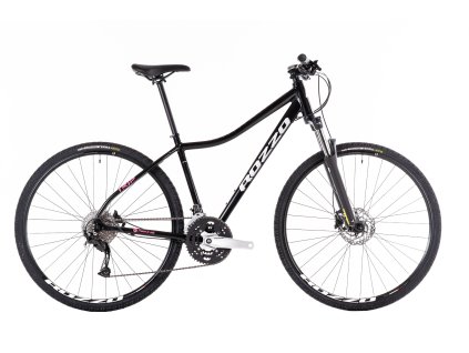 Trekkingové kolo ROZZO TRIP 80 28" 2026 - černá/stříb (Velikost rámu 18")