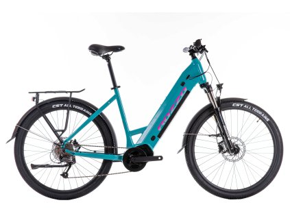 Horské elektrokolo ROZZO URBAN 780 27.5" 2025 - lesklá tyrkys (Velikost rámu 18")
