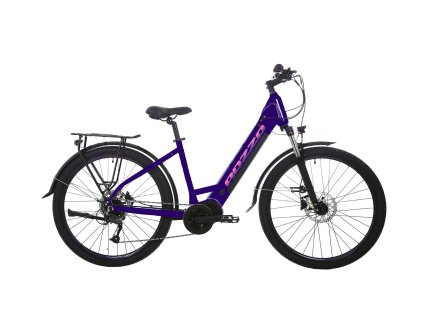 Horské elektrokolo ROZZO URBAN 780 27.5" 2025 - matná fialová (Velikost rámu 18")
