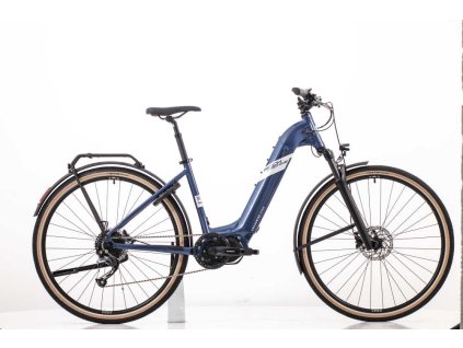 ROCK MACHINE Rock Machine Crossride e400 Touring/Gloss Metallic Navy/Silver/29x19.0" (Velikost rámu 19")