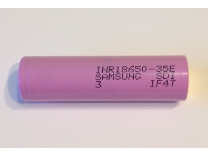 Komponenty k elektrokolům Li-ion článek Samsung 18650 F1L 3,6V 3,35Ah skladem u CykloNovák.cz