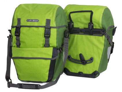 ORTLIEB Bike-Packer Plus - světle zelená / zelená - QL2.1 - 42 L - pár