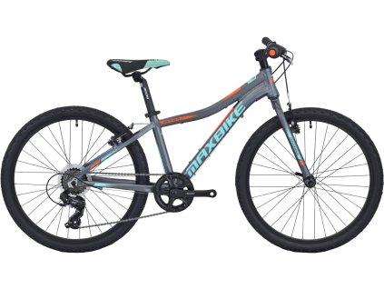 Maxbike Denali 24" - 2020 / Černá matná - růžová - šedá