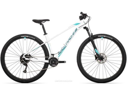 Rock Machine Catherine 20-29 /Gloss White/Petrol/Neon Cyan