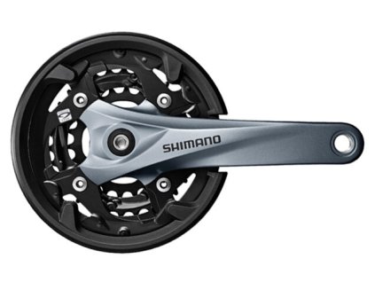 kliky SHIMANO Acera FC-M3000 175mm 40x30x22, stříbrno/černé,s krytem ,9 speed, osa čtyřhran,v krab.