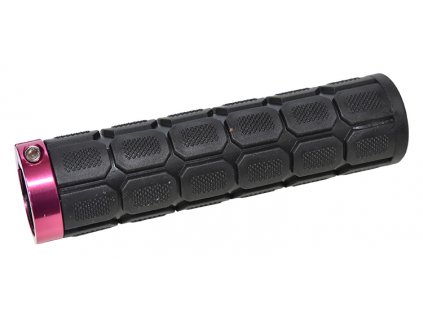 gripy PROFIL G219 imbus 130mm černo-růžové