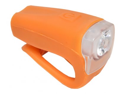 světlo přední PROFIL JY-378FU silicon 3WUSB oranž.