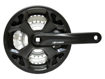 kliky PROWHEEL TY-CM02 AL 48-38-28 175mm kryt čer.
