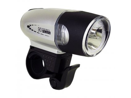 světlo přední MOON SHL-06L Luxeon LED 90lm stříbr