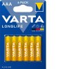 Baterie VARTA mikro tužková alkalická LONG LIFE  AAA 1ks