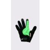 Pánské rukavice dlouhoprsté Haven Demo černo zelené
