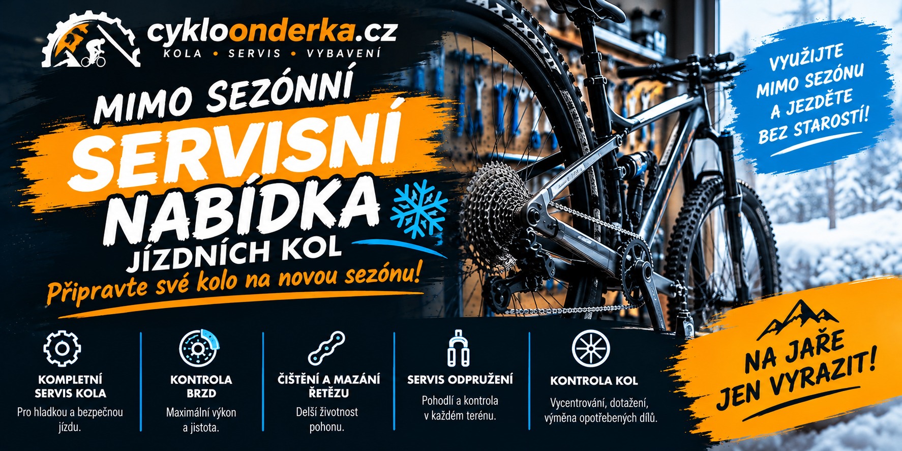 Mimo sezónní servis