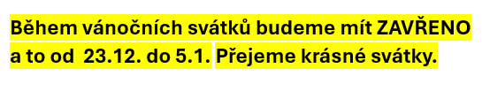 Dynamická otevírací doba