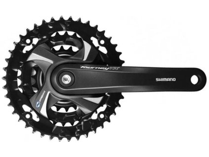 shimano kliky tourney tx fc tx801 l 175mm 42 32 22 zubu cerne bez krytu 17594344
