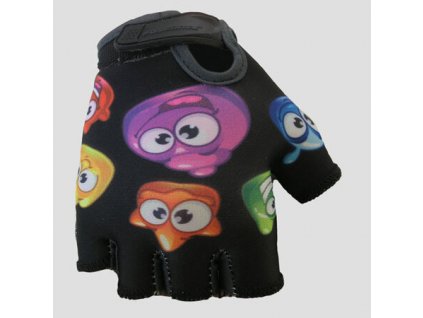 2121 cyklo baby rukavice polednik zelaci cerna vel 3