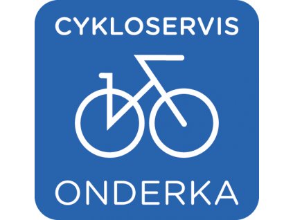 Cyklo Onderka logo oval modre