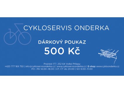 2023 3 CykloOnderka darkovy poukaz DL