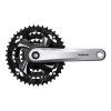 kliky shimano tourney fc tx801 4hran 3x7 8 175 mm 42x32x22z bez krytu stribrne