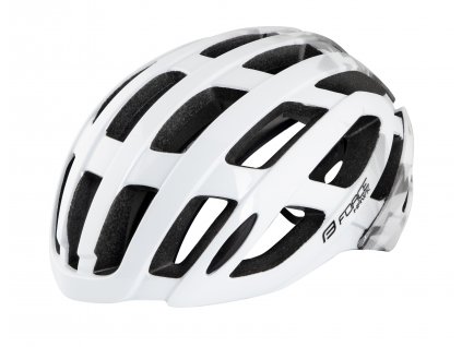 přilba FORCE HAWK, bílo-černá