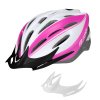 přilba FORCE TERY, bílo-růžová S - M