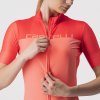 dámský dres Castelli VELOCISSIMA  CORAL FLASH/BRILLIANT PINK