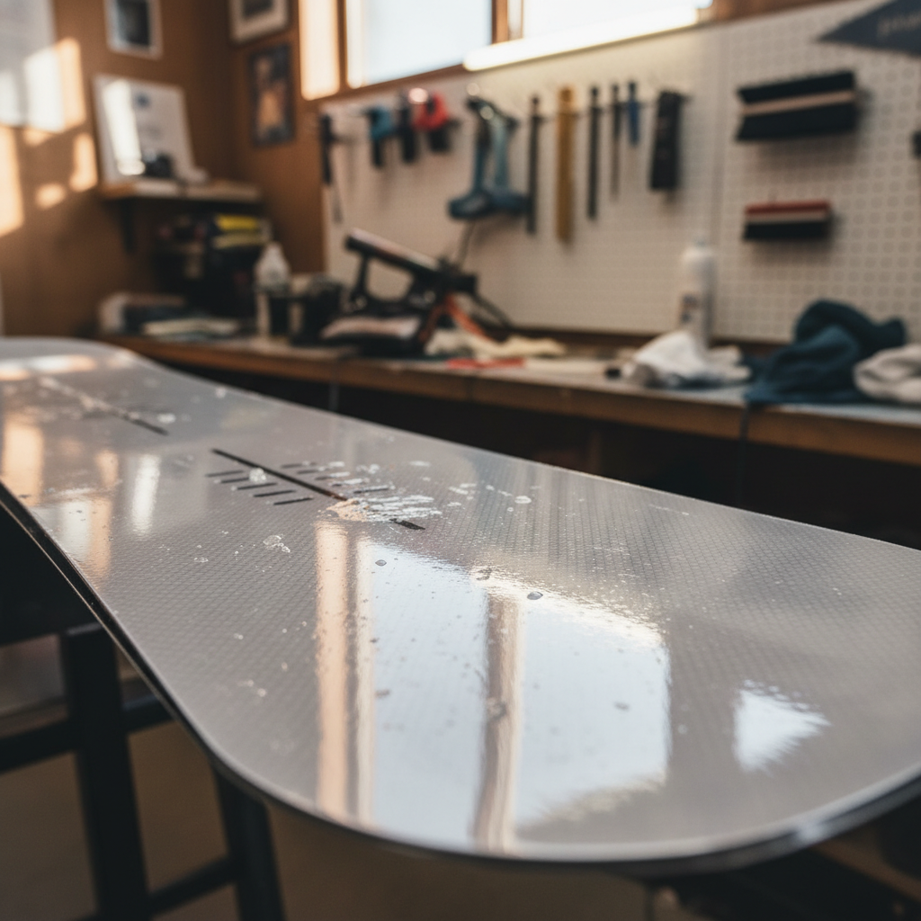 Novinka v nabídce služeb - servis lyží.