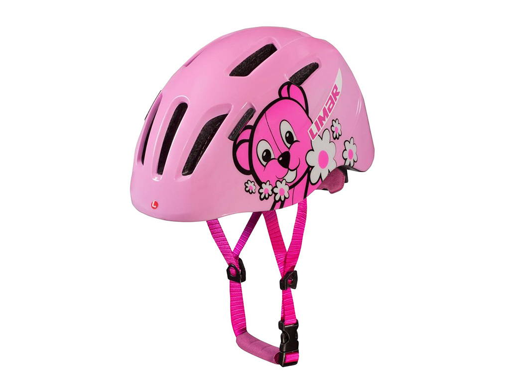 Dětská helma na kolo | Limar 224 Superlight (Pink Teddy Bear) | Cykloport