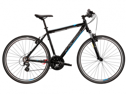 Trekové kolo | KROSS EVADO 2.0 2022 | Black/blue