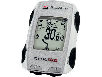 computer SIGMA Rox 10.0 GPS Set bílý