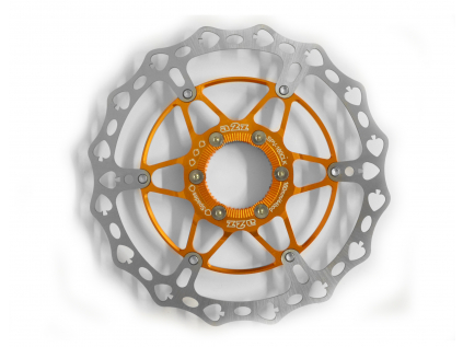 Brzdový kotouč A2Z TY-SPV-TS-LIST Oranžová-160 Centerlock