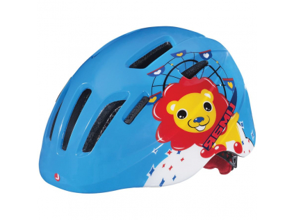 modradetska helma Limar 224 Superlight (Happy Lion)