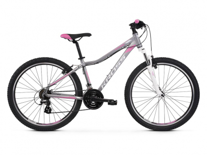 Dívčí kolo 26 | Kross LEA 2.0 SR 2022 | Silver/white/pink