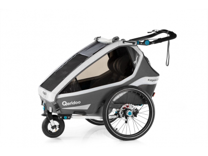 Cyklovozik qerido Kidgoo2 Sport - Anthracite Grey
