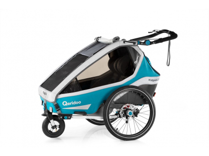 Cyklovozik qerido Kidgoo2 Sport - Petrol Blue
