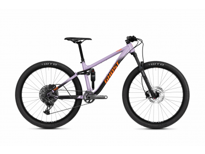 GHOST Riot Youth Pro 2023 | 27,5" | Grey Purple/Black Matt  (Pro výšku postavy 140-160 cm, Velikost rámu v centimetrech 38,5 cm)