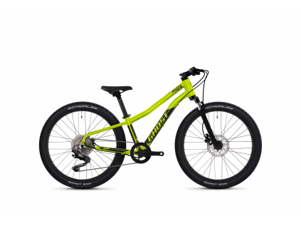 celoodpružená_Trail _kolo-GHOST Kato FS Essential 2023 | Black/Green Matt 