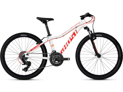 Ghost Lanao KID 2.4 (White/Red/Orange) dětské kolo 24 palců 2019