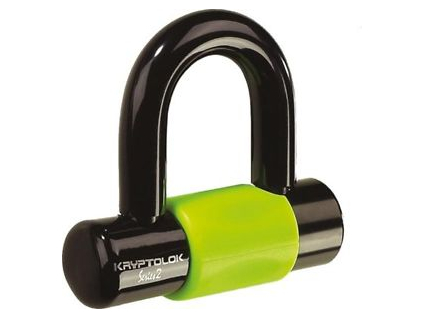 Zámek na kolo cryptonite Kryptolok Disc Lock - BLK-Hi Vis Yellow