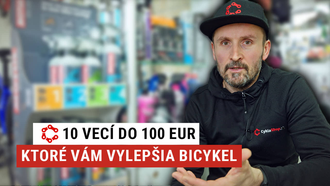 10 veci do 100 eur, ktorými si vylepšíte bicykel