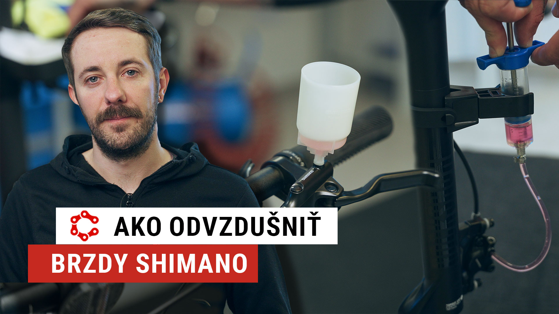 Ako odvzdušniť brzdy Shimano