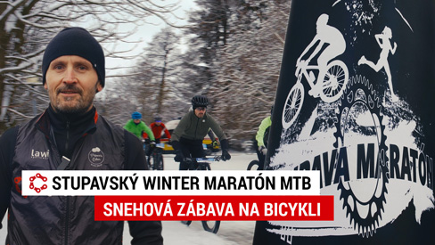 VIDEO: Stupava Winter Maraton MTB - snehová zábava na bicykli