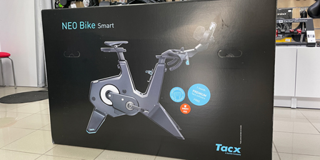 Tacx Neo Bike - Ako to vyzerá vo vnútri krabice