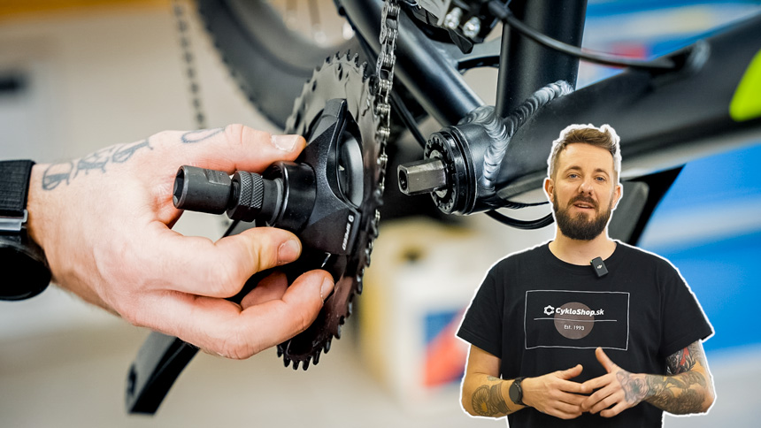 Ako vymeniť, stredové zloženie BSA štvorhran na bicykli