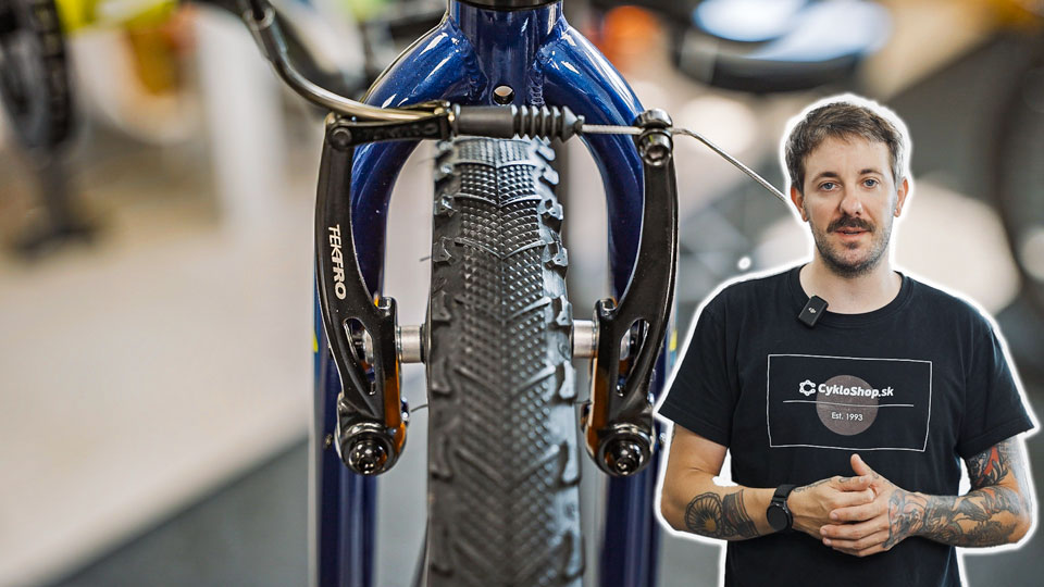 Ako si nastaviť V-brake brzdu na bicykli jednoducho a doma