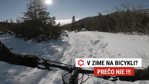 V zime na bicykli? Prečo nie!!