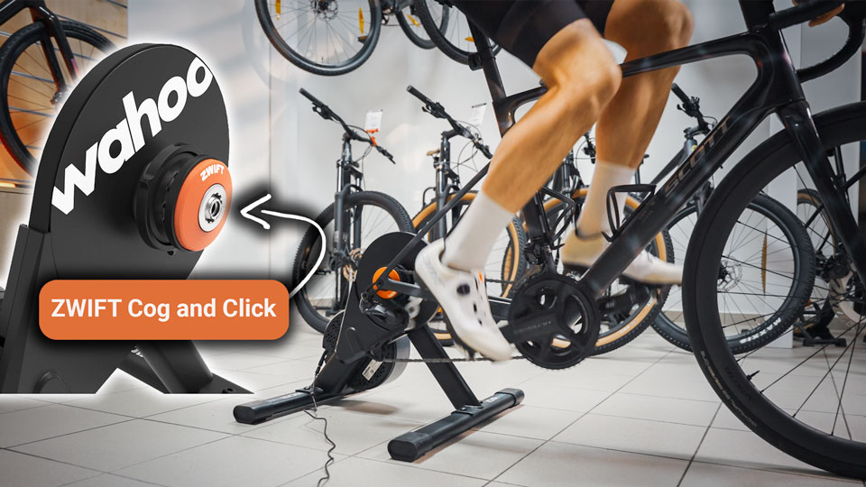 Wahoo KICKR CORE 2 zwift cog | Najlepší cyklotrenažér do bytu?